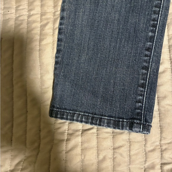 LC Lauren Conrad Women's Straight Leg Blue Jeans - Picture 4 of 6